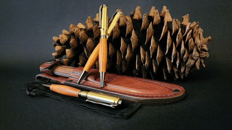 🔥100% Hand-Carved - 308. Caliber Rifle cartridge Pen, BUY 2 FREE SHIPPING