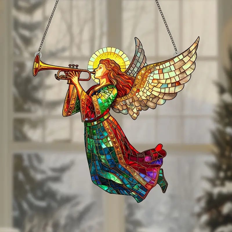 🕊️✨Angel Suncatcher Ornaments