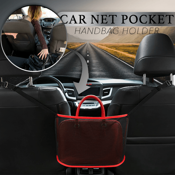 🔥Last Day Sale - 50% OFF🎁Car Net Pocket Handbag Holder