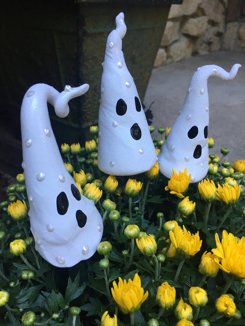 Halloween Ghosts Yard Stakes Halloween Decor-BUY 4 FREE SHIPPING