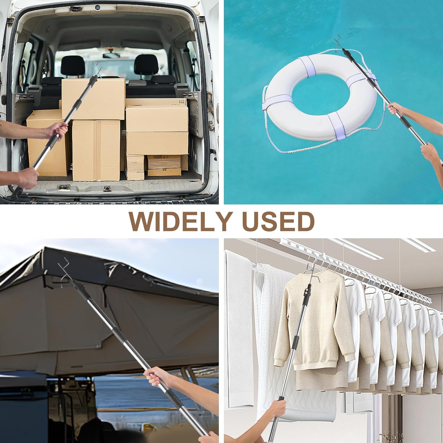 ⏰Last Day Promotion 49% OFF✨Truck Cargo Grabber, Telescoping Pickup Truck Bed Retriever Tool