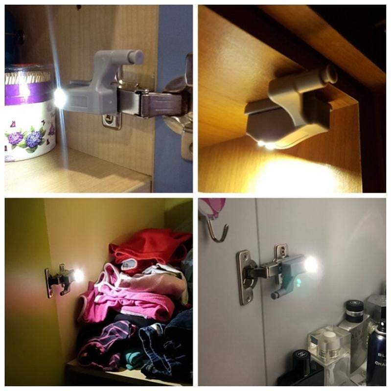 Tiktok Summer Sale🎉Inner Hinge LED Sensor Light For Kitchen Bedroom(10 pcs)