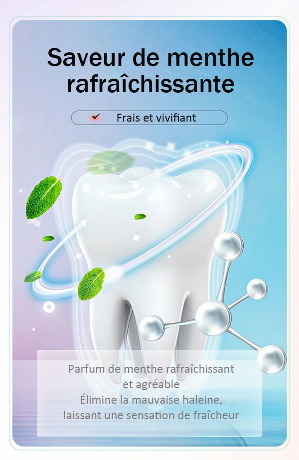 🏆Dernier jour 49% de réduction🦷 Dentifrice blanchissant à la niacinamide – Pour des dents plus saines et plus blanches !