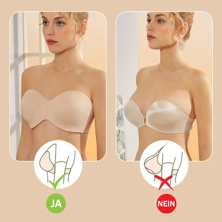 📢Letzter Tag 49% Rabatt🔥Rutschfester, wandelbarer Bandeau-BH mit vollem Halt
