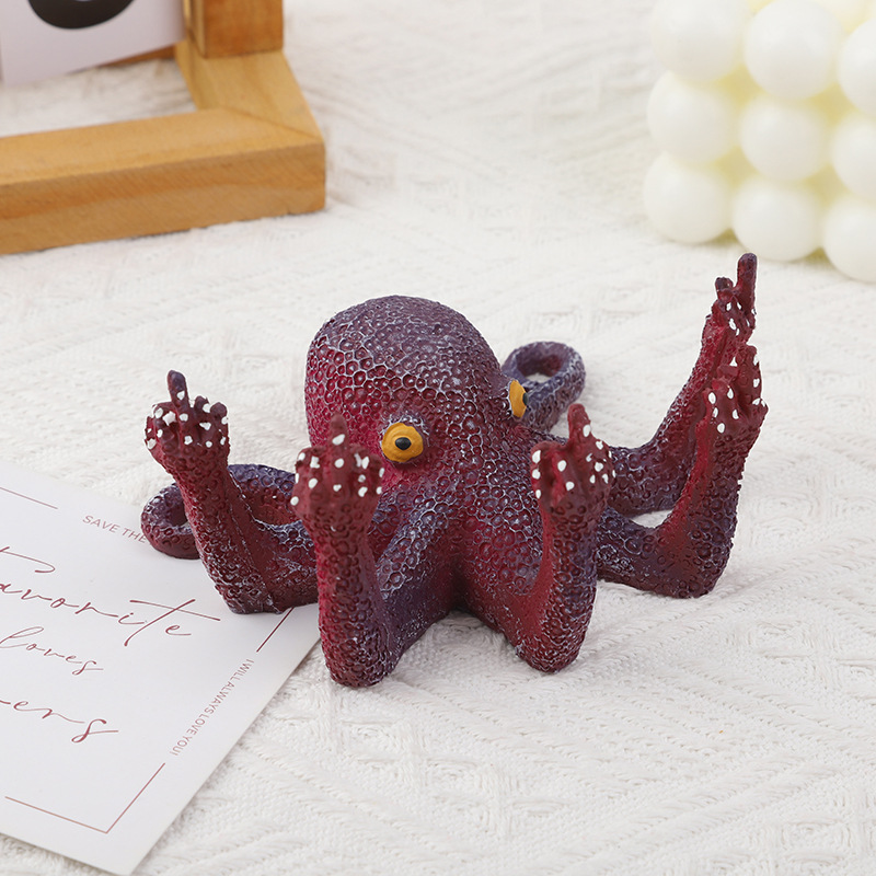 🔥Limited Time Sale 48% OFF🎉Middle Finger Octopus Statue-Buy 2 Get Free Shipping