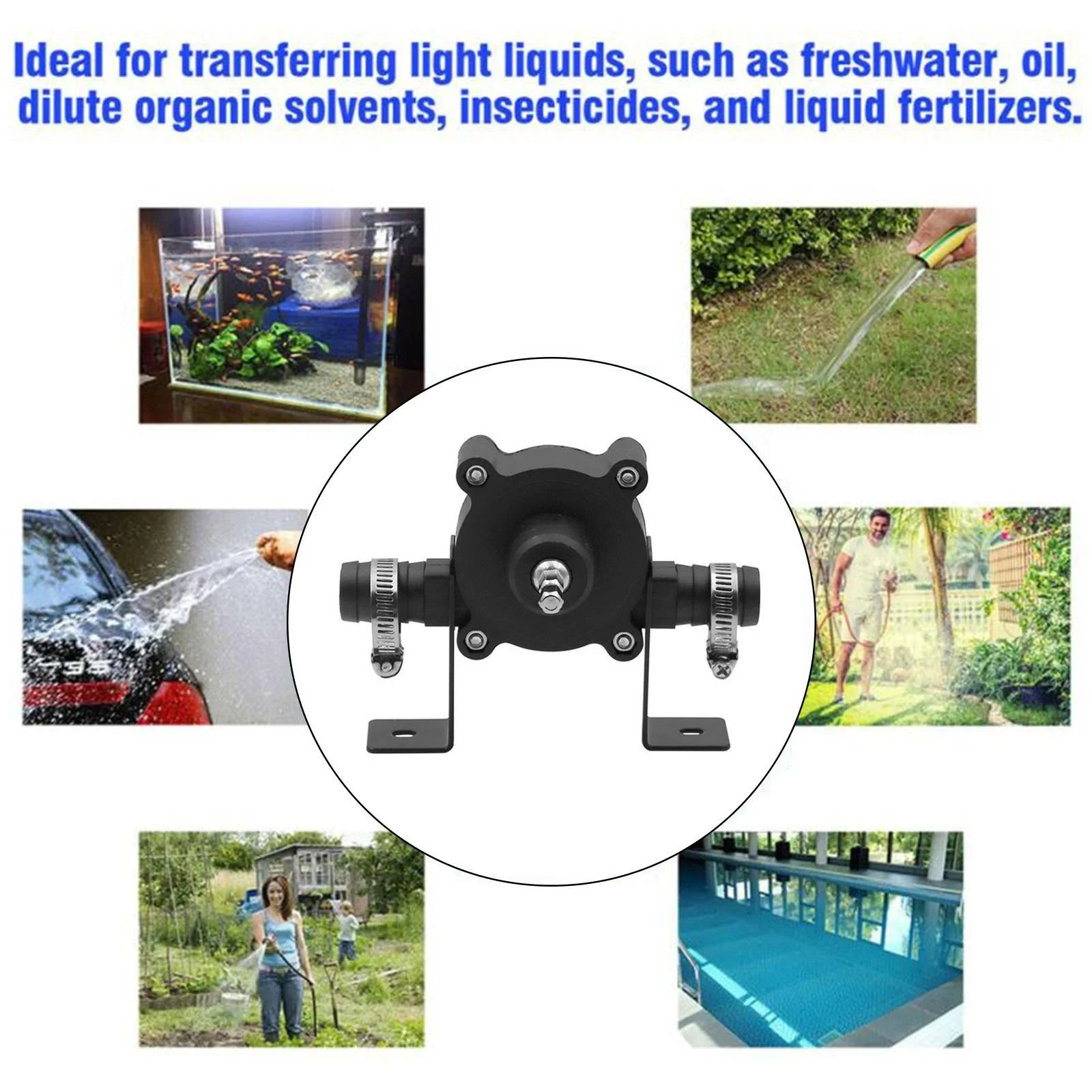 Portable Drill Pump: Self-Priming Water Solution for Home! 💧🔧