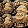 🎅Santa Knows You’ve Been a Bitch Coin – Funny Christmas Gift
