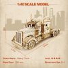 3D Puzzles  Mechanical Models Kits to Build (Heavy Truck)