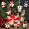 (🎁EARLY CHRISTMAS SALE - 49% OFF)24 Pieces Christmas Wooden Gnome Ornaments