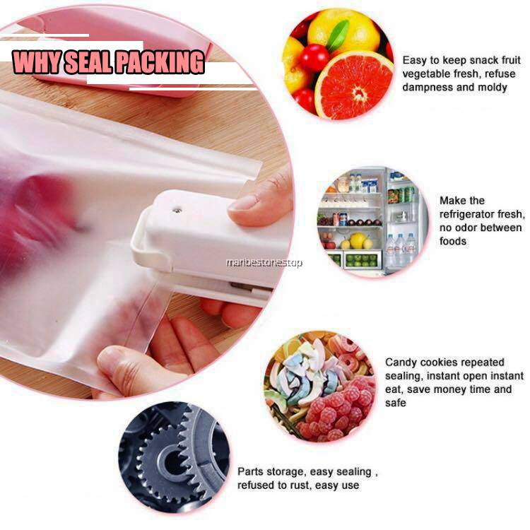 (🌲Early Christmas Sale- SAVE 48% OFF) Portable Mini Sealing Machine (BUY 3 GET 2 FREE NOW)