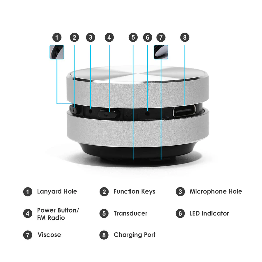 (🎄Christmas Hot Sale - 49% OFF)✨️2024 New Bone Conduction Speaker