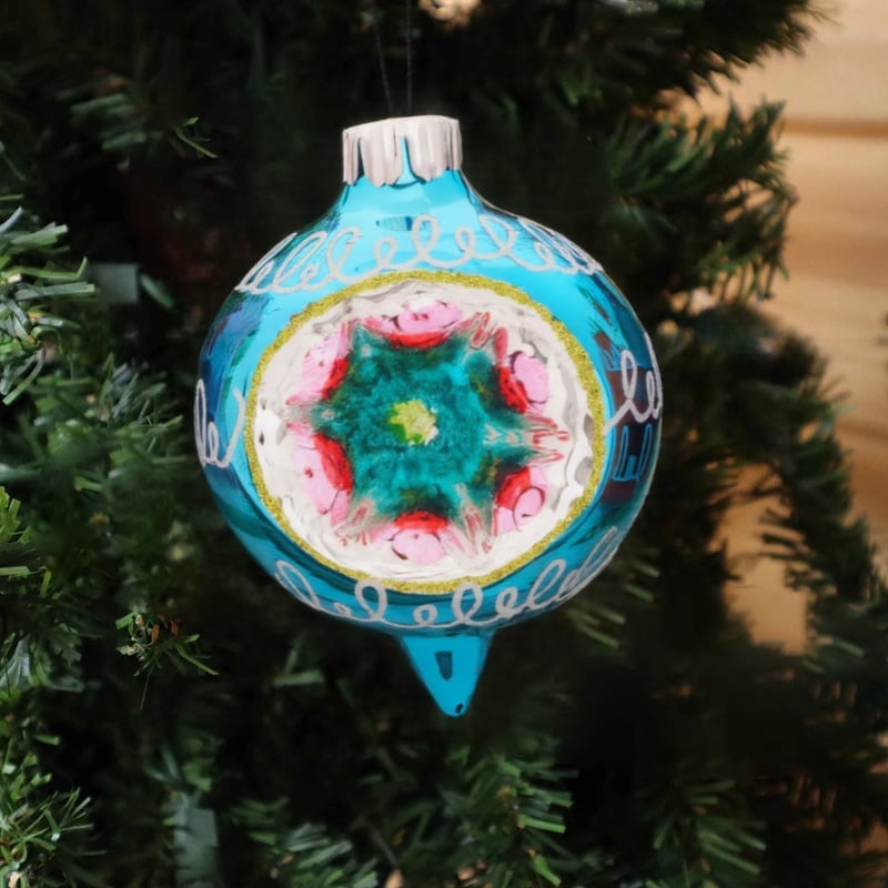 🎁TikTok Last Day Sale - 70% OFF🎅🏻🎄Vintage 1940s style Shiny Brite Christmas Ornaments🎁