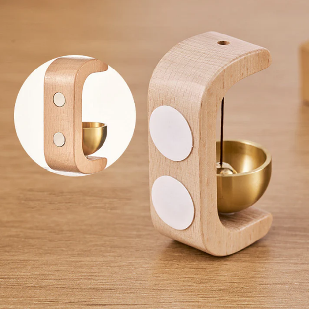 🎐Bandcord™ C-förmiges Windspiel aus Holz