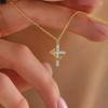 Crown Cross Necklace