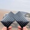Blackout 3D Metal American Flag Emblem Decal