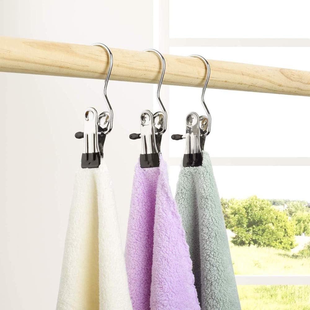 【🔥The 2023 The best closet helper-49% OFF】Anti-Rust Clip-Space Saving Clothespin Hook
