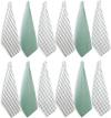 LANE LINEN Kitchen Towels Set - Pack of 6 Cotton Dish Towels for Drying Dishes, 18”x 28”, Kitchen Hand Towels, Absorbent Tea Towels, Dish Towels for Kitchen, Quick Drying Kitchen Towel Set - Olive