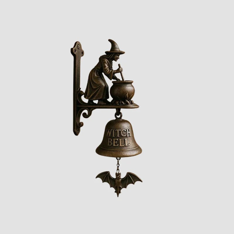 🎁Last Day Sale - 70% OFF🎉🧙‍♀️Let the magic welcome your guests at the door🔔 Witches Bell