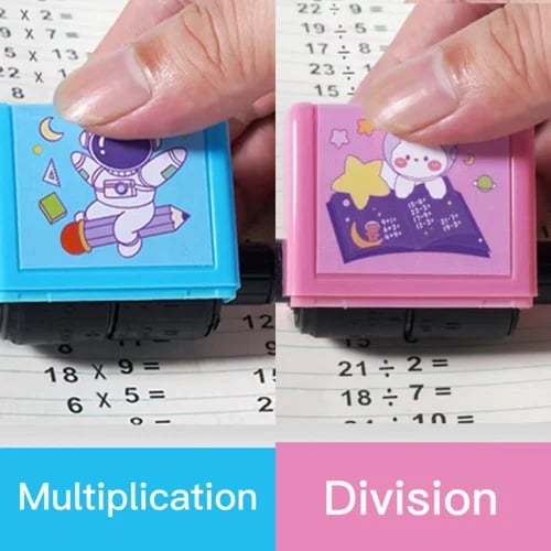 🔥BIG SALE - 50% OFF TODAY🔥Math Roller Stamp For Kid's Education