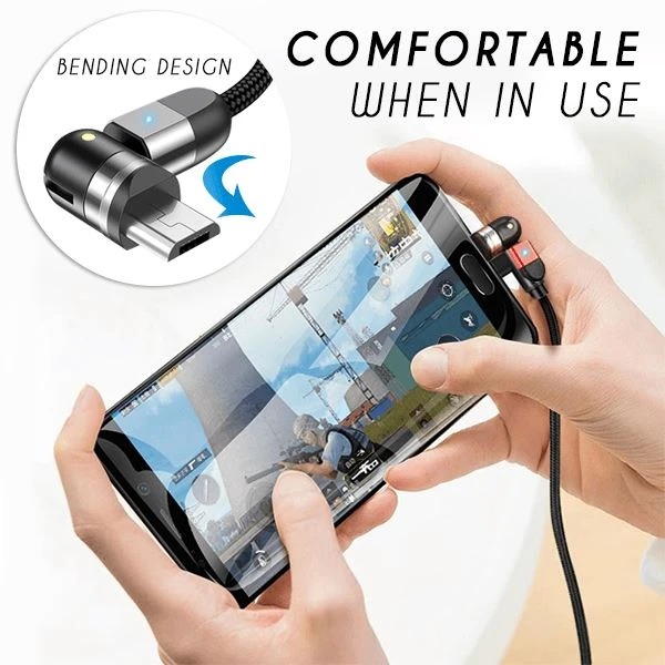 ⛄Early Spring Sale 50% OFF⛄ - 360° Rotatable Magnetic Cable(Buy 3 Get 10% Free&Free Shipping）