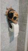 🎄🎅Christmas Presale - 49% OFF🎄-3D 40K Skull Toilet Paper Holder