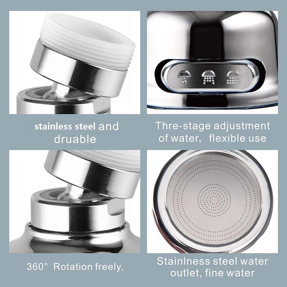 (Christmas Hot Sale- 49% OFF) Upgraded 360° Rotatable Faucet Sprayer Head