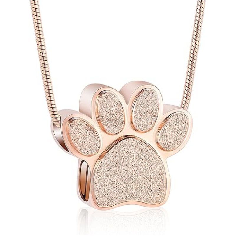 Buy 2 Free Shipping🔥Paw Shape Urn Necklace & Memorial For Dogs/Cats❤️