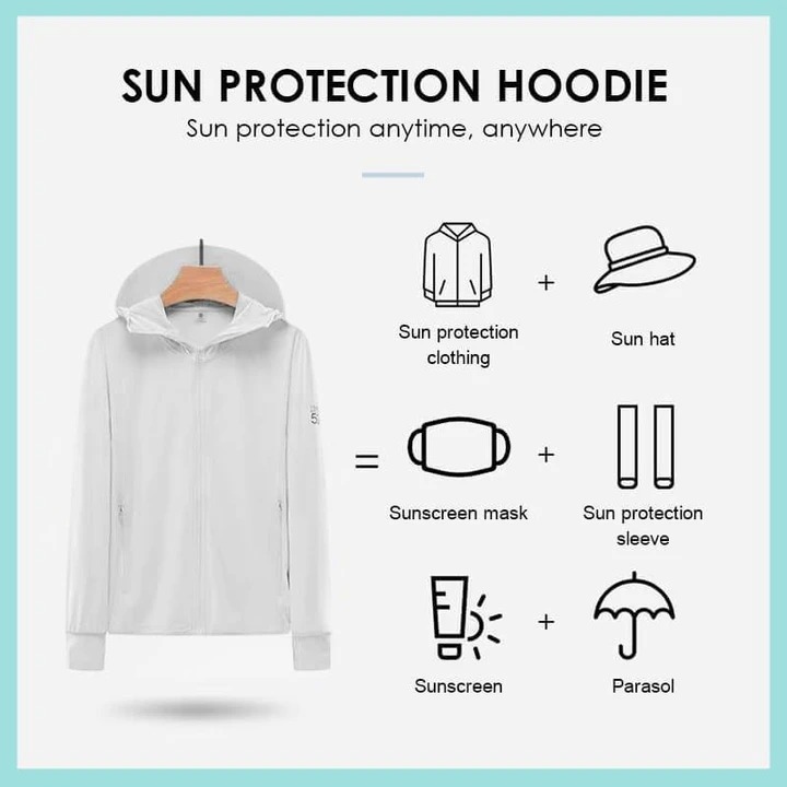 Summer Hot Sale 50% OFF - Anti UV Lightweight Outdoor Sun Protection Hoodie(Buy 2 Free Shipping）