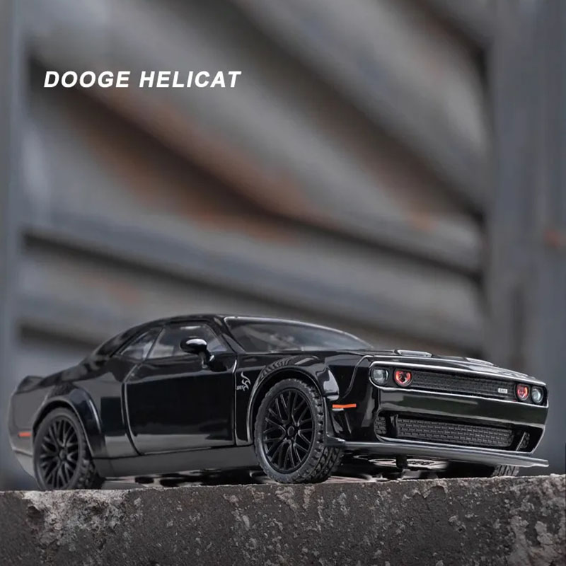 (🌲Early Christmas Sale- SAVE 50% OFF) 1:24 Dodge Challenger🎁BUY 2 FREE SHIPPING