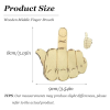 🎅Christmas Sale 49% OFF🎄🤣Funny Wooden Middle Finger