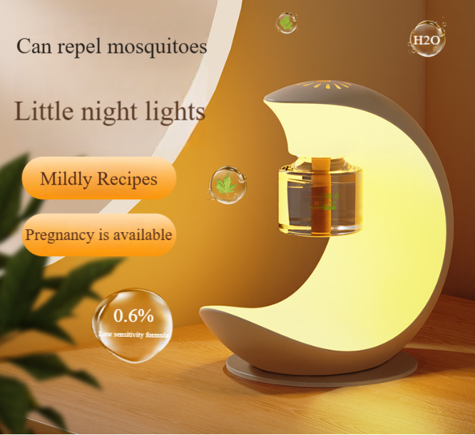 Last Day Promotion - 🔥Moon mosquito repellent night light