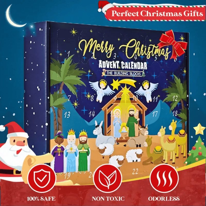 🎁TikTok Last Day Sale - 70% OFF🔥 Nativity Advent Calendar 2025 - 24 Days