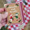 🔥Last Day 49% OFF -Christmas Book SAL 3D Cross Stitch Kit – Complete Craft Set