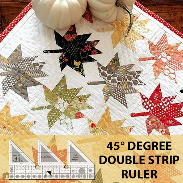 ⚡⚡Last Day Promotion 48% OFF - 45° Degree Double Strip Ruler