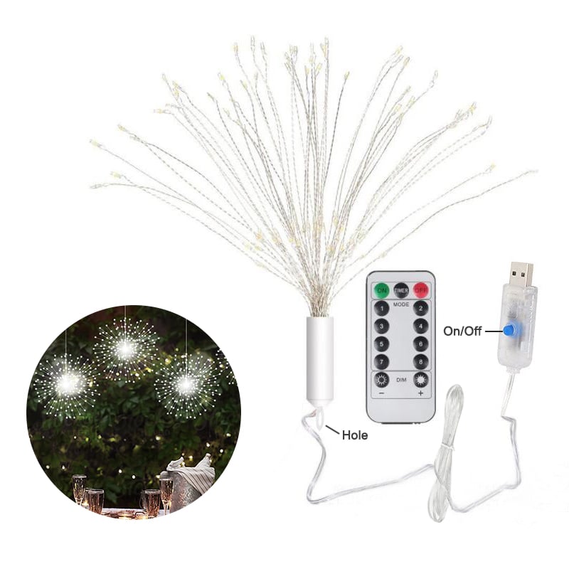 (🎄Christmas Hot Sale 50% OFF)- Hanging Waterproof Fairy Lights💡