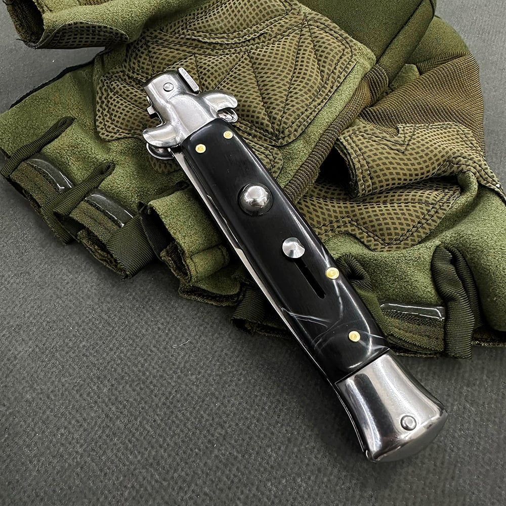 Handmade Old School Italian Stiletto Pocket Knife