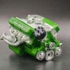 Gasoline OHV V8 Small-block Engine Model Kits 4-Stroke 44cc Water-Cooled 1/6