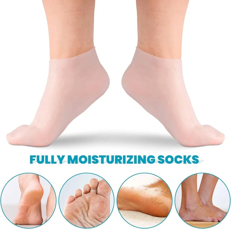 🎁LAST DAY 45% OFF🎁-Silicone Moisturizing Socks
