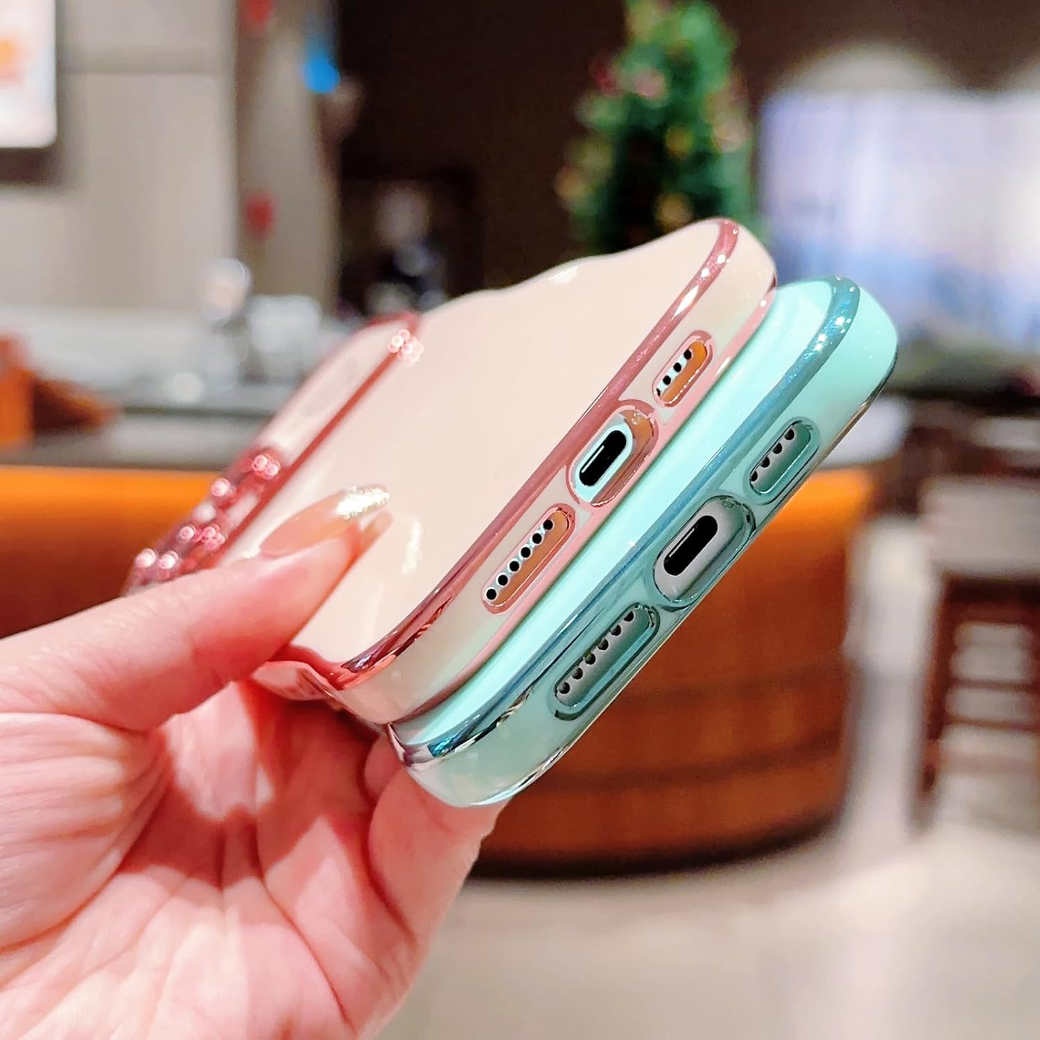 (🌲Early Christmas Sale- 49% OFF) 🔥Cute wavy frame love phone case