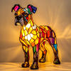 Boxer Dog Lamp