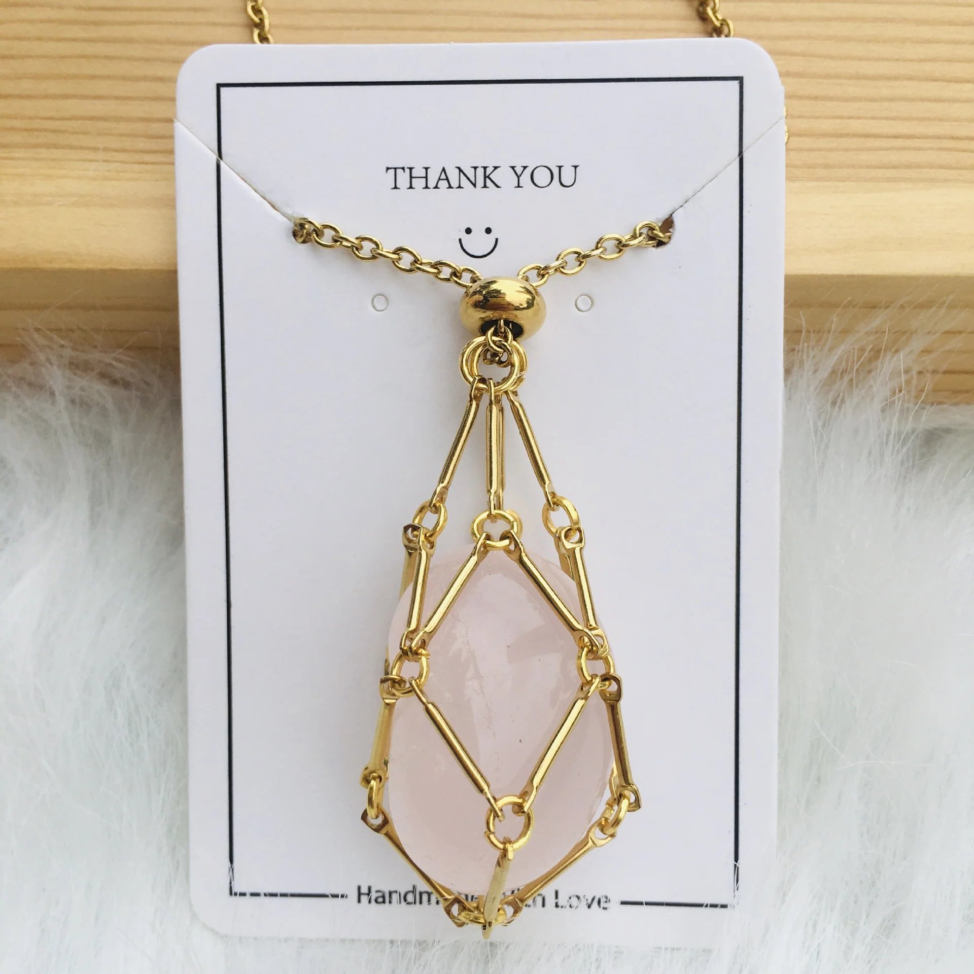 🔥Last Day Promotion 70% OFF-🔥- Crystal Stone Holder Necklace - Free (Crystal) Gift Included🎁