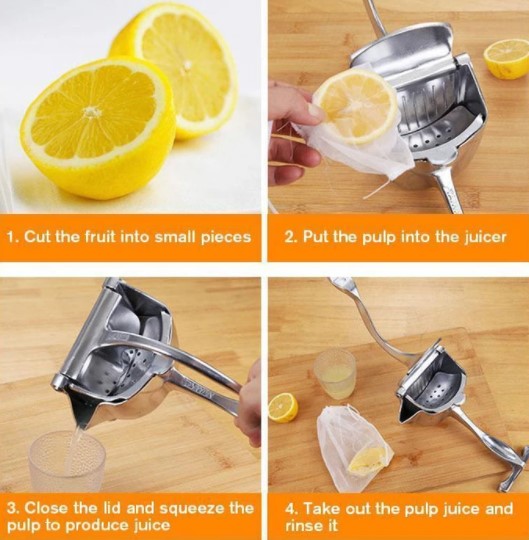 🔥Mother's Day Hot Sale-Stainless Steel Fruit Juicer-Buy 2 Free Shipping