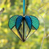 Handmade Stained Heart-shaped Suncatcher