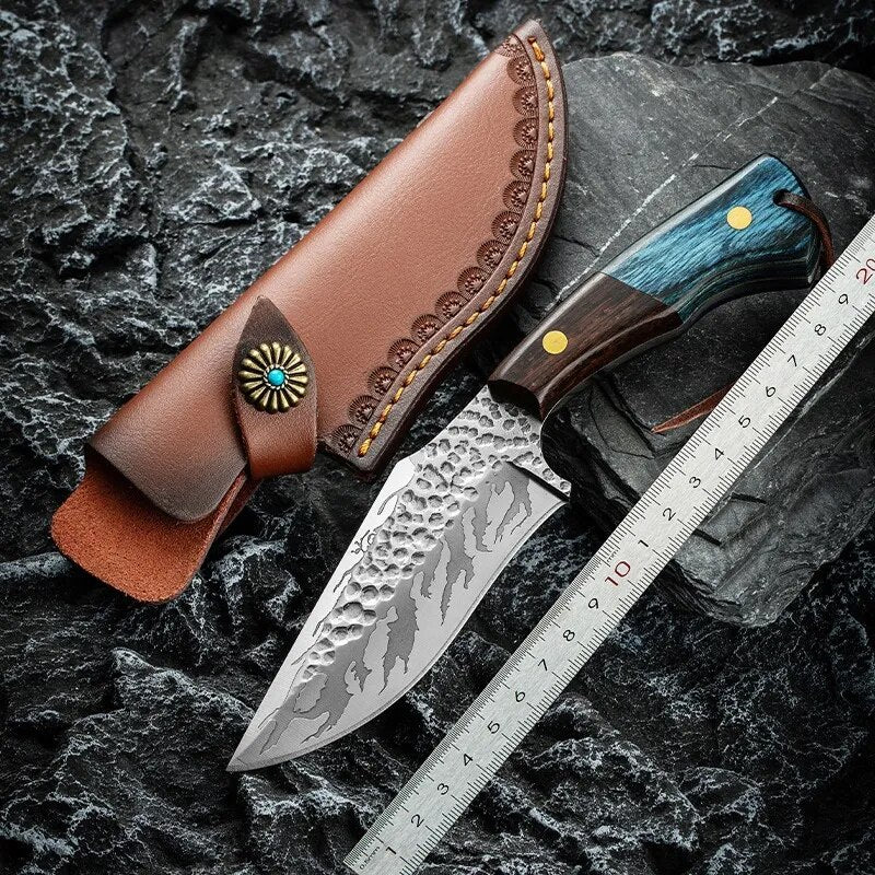 Blade Handmade Knife - Hand Forged + Sheath