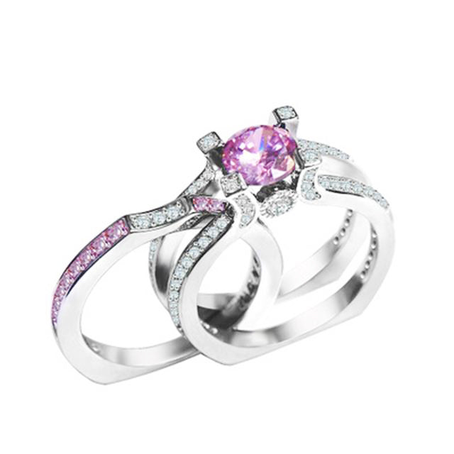 Beautiful 2-in-1 Birthstone Ring Set-BUY 1 & GET 1 FREE TODAY!