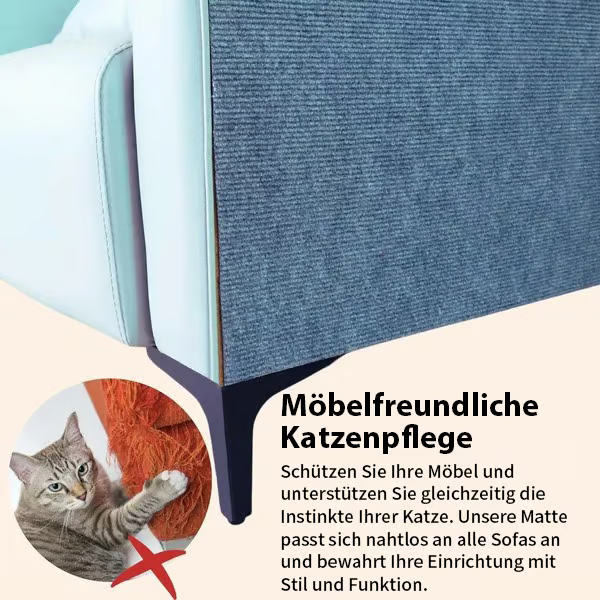 🔥Kann Möbel schützen- Katzenkratzmatte