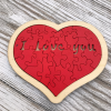 (🌲Early Christmas Sale- 50% OFF) Wooden Heart Puzzle