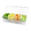 🔥Last Day Promotion 50% OFF🔥Ice Chilled Condiment Tray-4 Removable Compartments-Lid