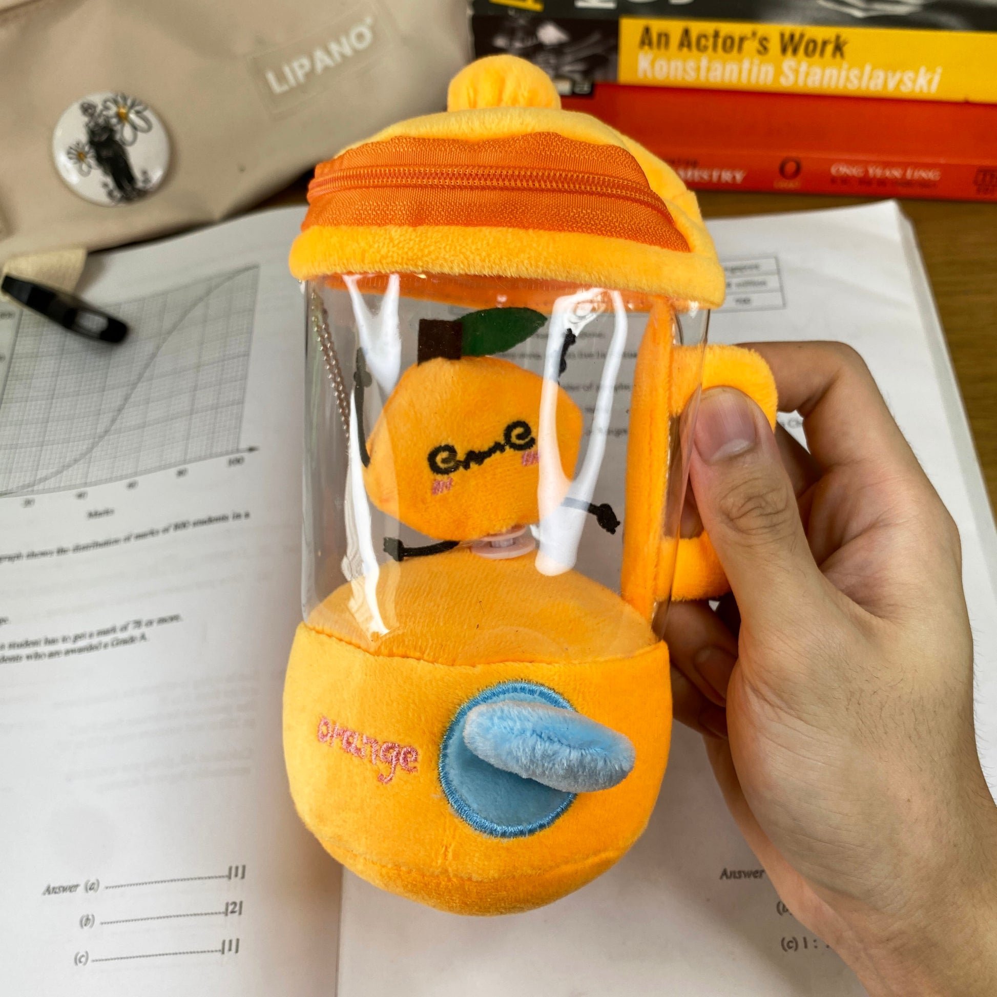 🍂TikTok Fall Sale — Last Day 70% OFF🎉Fruit Blender Rotating Plush Toy🍌🍉🍊