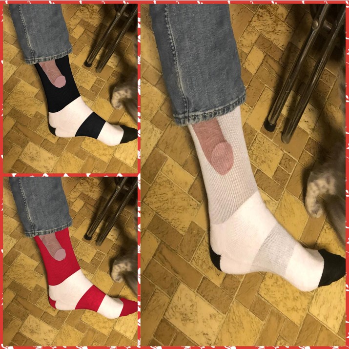 🎄Christmas Hot Sale - 70% OFF-Memorable Gift-“Show Off”Socks
